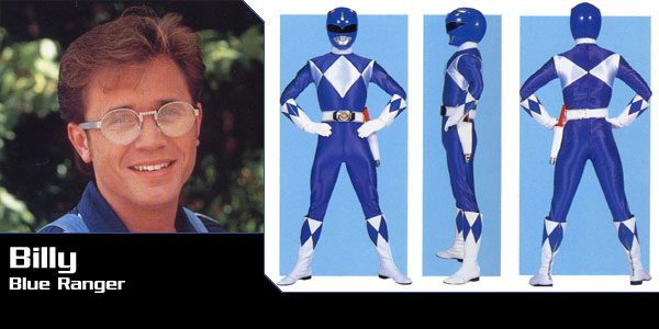 Resultado de imagem para Billy - Ranger Azul - Mighty Morphin' Power Rangers