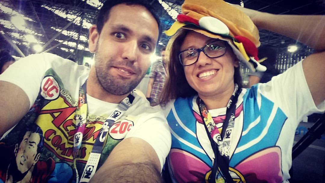 Registro de um encontro no pavilhão da Campus Party Brasil 2016