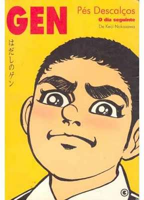 Capa do mangá Gen Pés Descalços