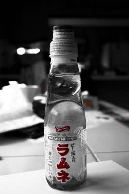 Garrafa do refrigerante japonês Ramune