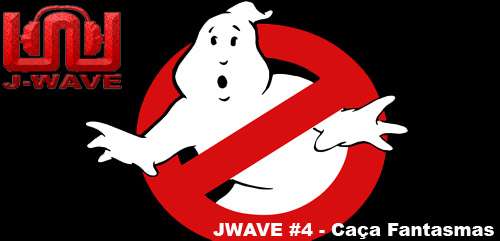 Capa do podcast JWave 4 sobre Caça Fantasmas
