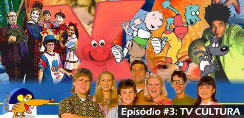 Capa do podcast JWave 3 com personagens da TV Cultura