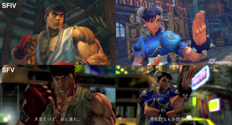 street-fighter-V-vs-Street-Figter-IV-comparison-screenshot