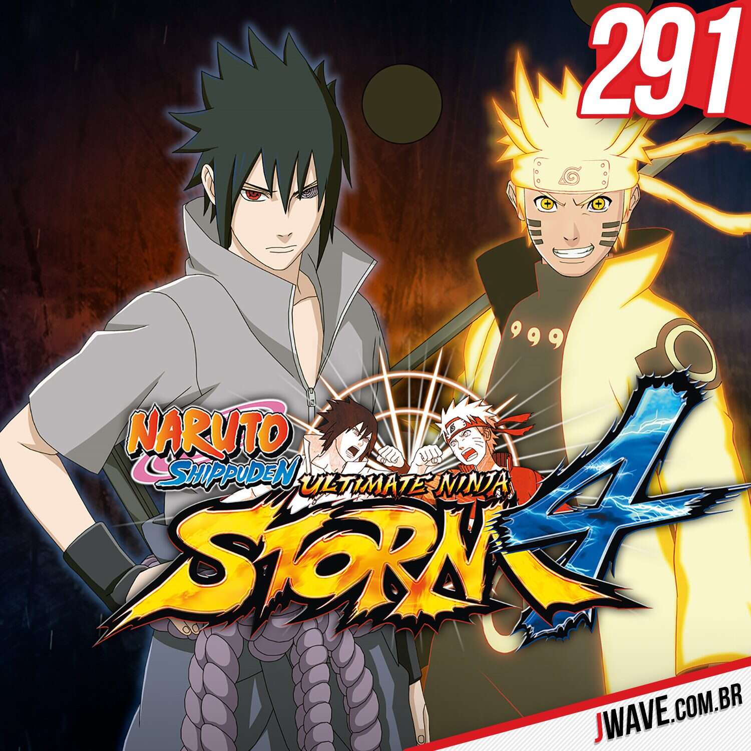 JWave #291 | Naruto Shippuden: Ultimate Ninja Storm 4 (Entrevista com a Leticia Celini)