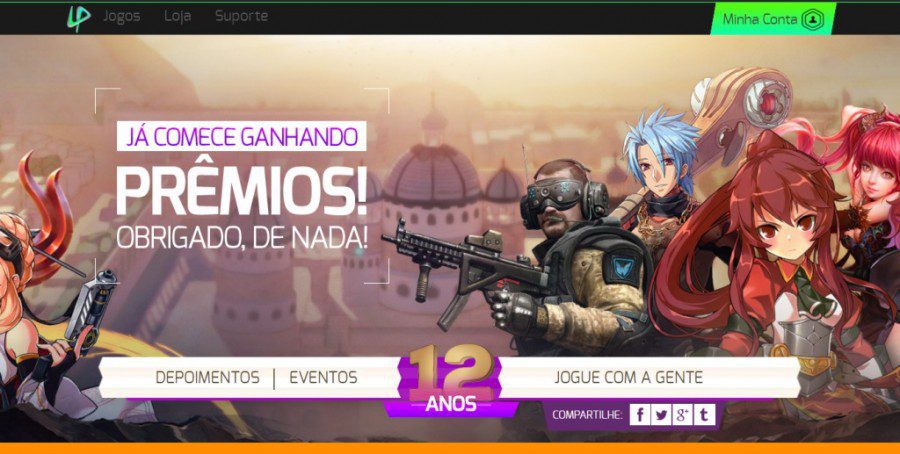 Aniversário Level Up Hotsite