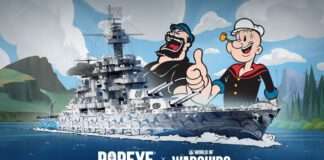 World of Warships | Popeye chega em projeto beneficente ao jogo