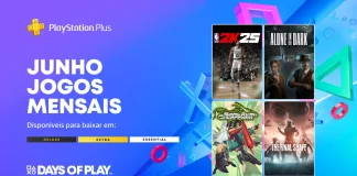 PlayStation Plus em junho de 2025 traz NBA 2K25, Alone in the Dark e Bomb Rush Cyberfunk