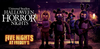 Halloween Horror Nights Revela Casas Assombradas de Five Nights at Freddy’s e WWE Wyatt Sicks