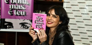 Maria Ribeiro retorna à literatura com “Não sei se é bom, mas é teu”