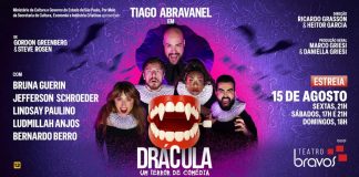 Drácula – Um Terror de Comédia | Clássico vampiro ganha nova vida nos palcos de São Paulo em montagem irreverente com Tiago Abravanel