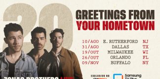 Turnê “JONAS 20” dos Jonas Brothers estreia com exclusividade no Samsung TV Plus