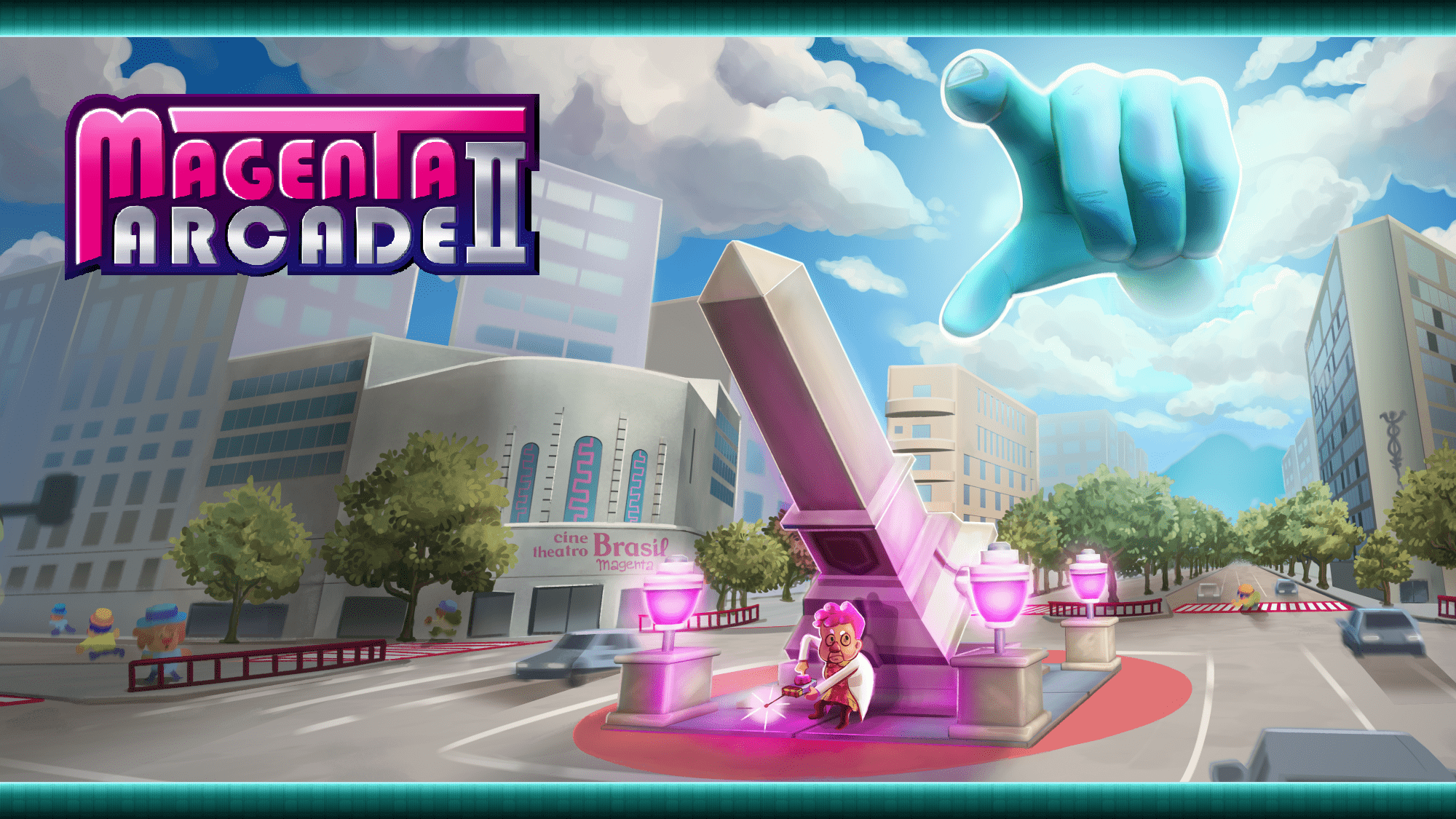 Magenta Arcade II transforma seu dedo na arma mais caótica de Belo Horizonte