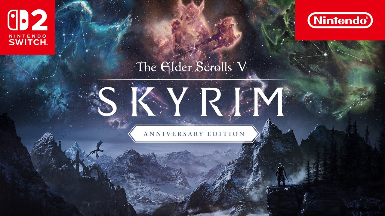 Skyrim Anniversary Edition chega ao Nintendo Switch 2 com extras