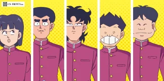 High School Kimengumi ganha popup store no Japão e leva o humor nonsense dos anos 80 a Tóquio e Osaka