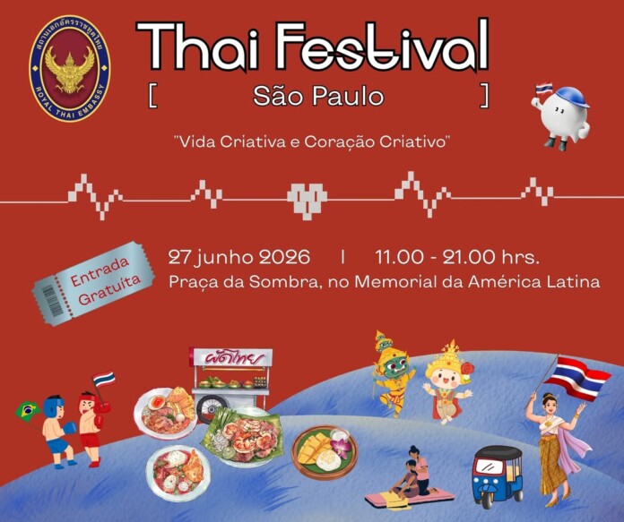 🇹🇭✨ Festival Tailandês em São Paulo ✨🇧🇷Prepare-se para viver a energia vibrante da Tailândia