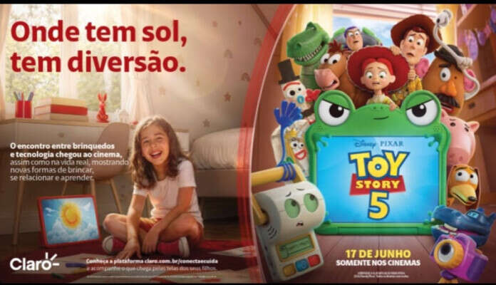 Claro lança ecossistema de educação, mídia e entretenimento inspirado em Toy Story 5