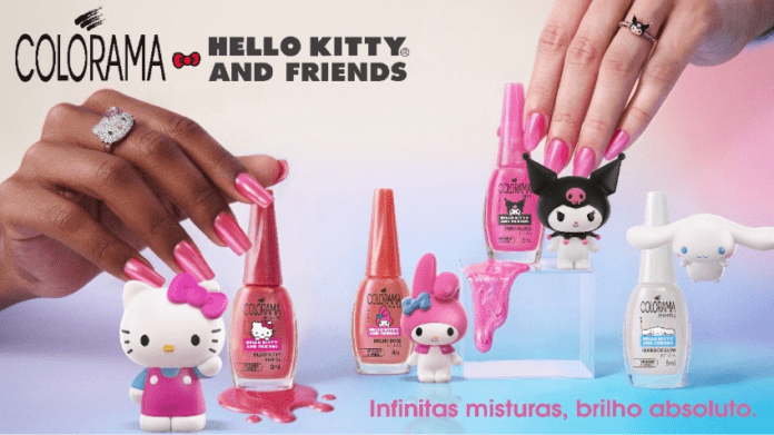 Colorama® lança coleção Hello Kitty & Friends
