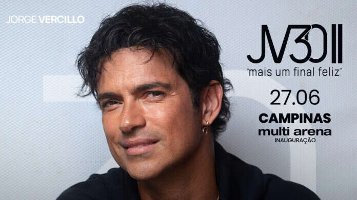 Jorge Vercillo estreia temporada de show do espaço multicultural campineiro Multi Arena - Crédito- Divulgação