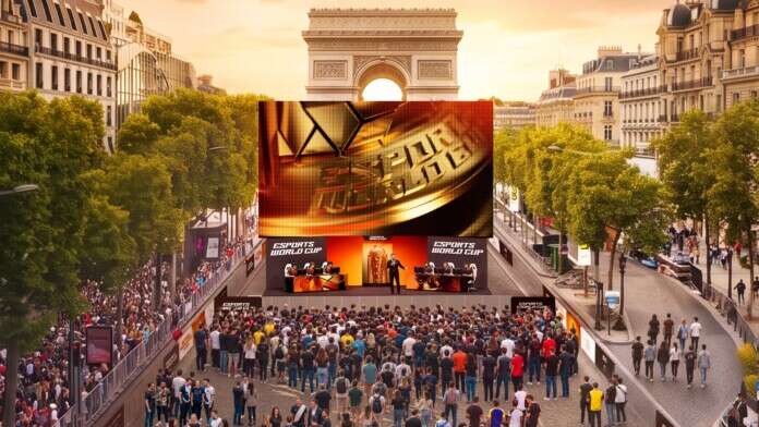 Champs-Élysées recebe festival gratuito de esports durante a Esports World Cup 2026