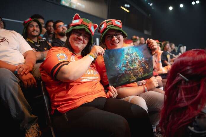 Fãs na Arena CBLOL