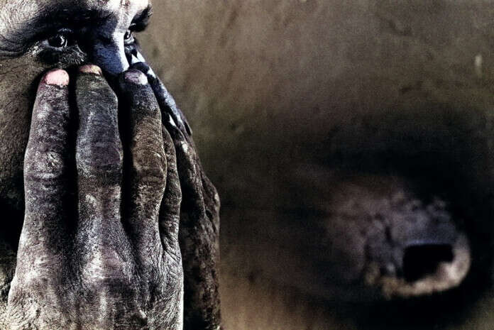 Charcoal works, Acre State, Amazon rainforest, Brazil.