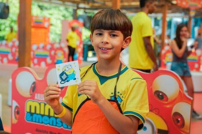 Minions & Monstros no Parque Bondinho é destaque das férias escolares no Rio de Janeiro. Foto- divulgação:Parque Bondinho Pão de Açúcar®