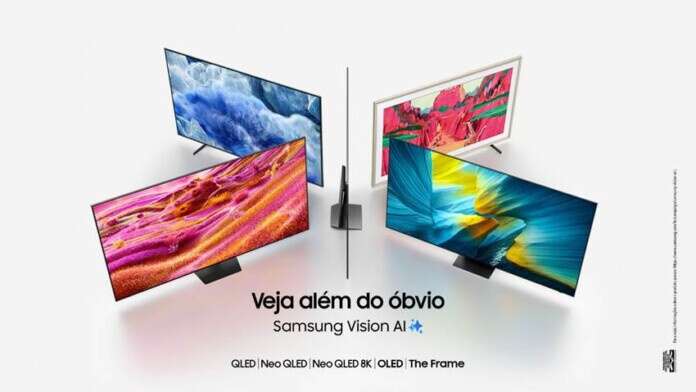 escolher a tela Samsung