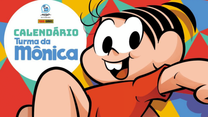 CALENDÁRIO TURMA DA MÔNICA 2027