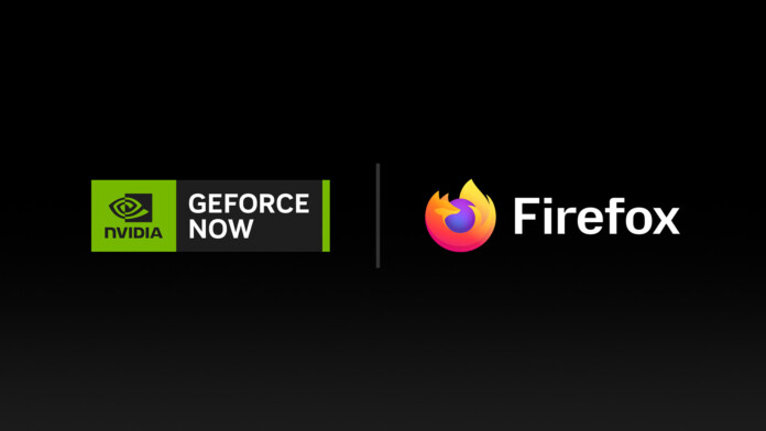 GeForce NOW no Firefox