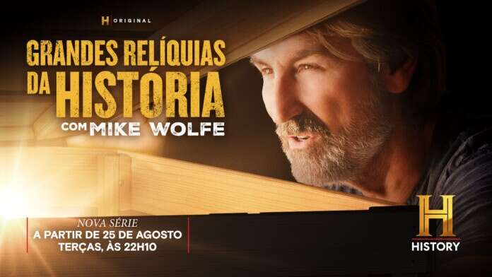 History estreia Grandes Relíquias da História com Mike Wolfe