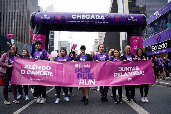 Purple Run de 2025 na Avenida Paulista