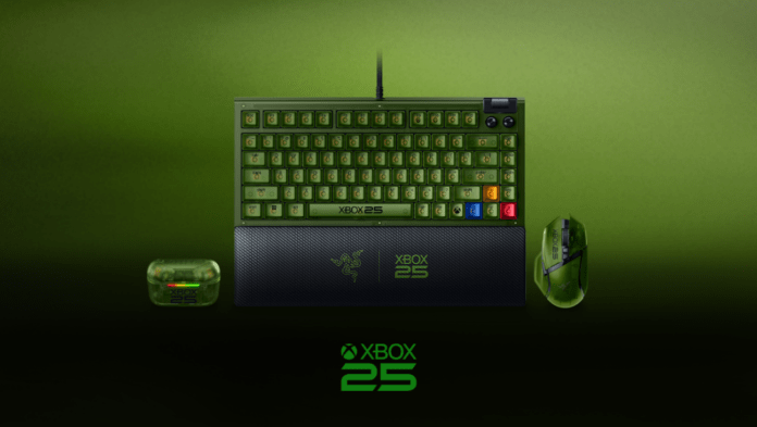 Razer celebra 25 anos de Xbox