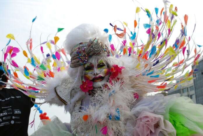 Drag queen Lola Batalhão. Acervo Museu Movimento LGBTI+
