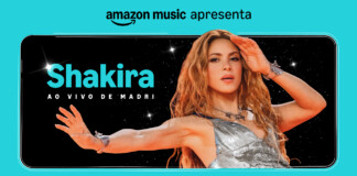 Shakira terá show transmitido ao vivo pelo Prime Video e Amazon Music