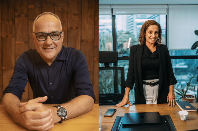 Amauri Soares, Diretor Executivo dos Estúdios Globo e Nani Freitas, CEO da Endemol Shine Brasil