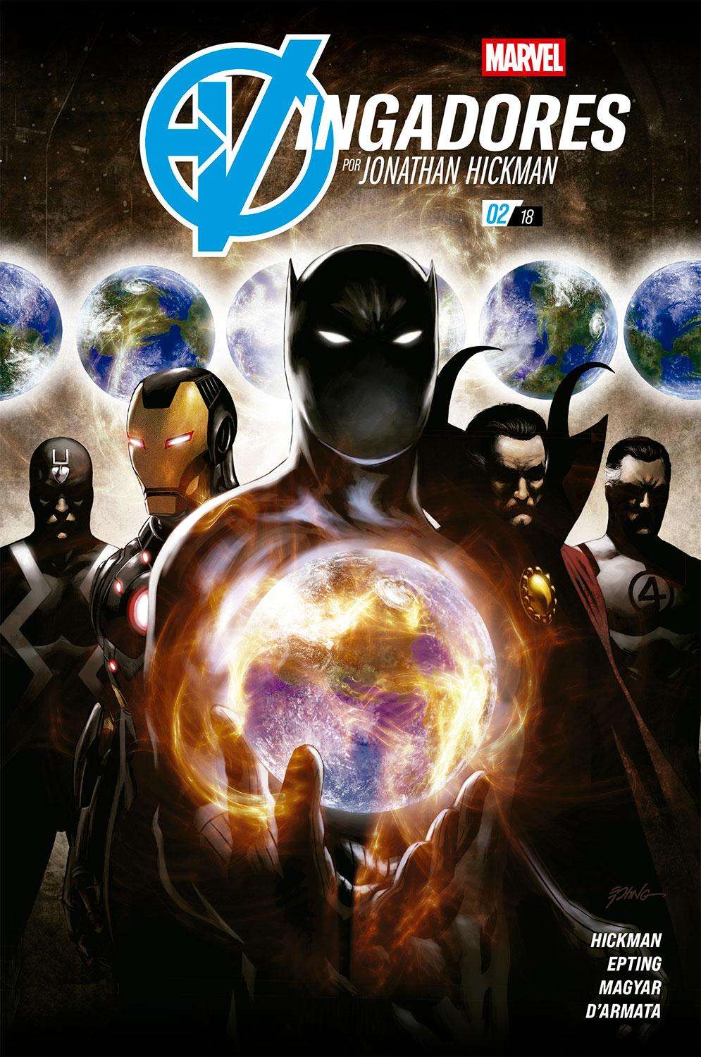 COLEÇÃO VINGADORES POR JONATHAN HICKMAN VOL. 2