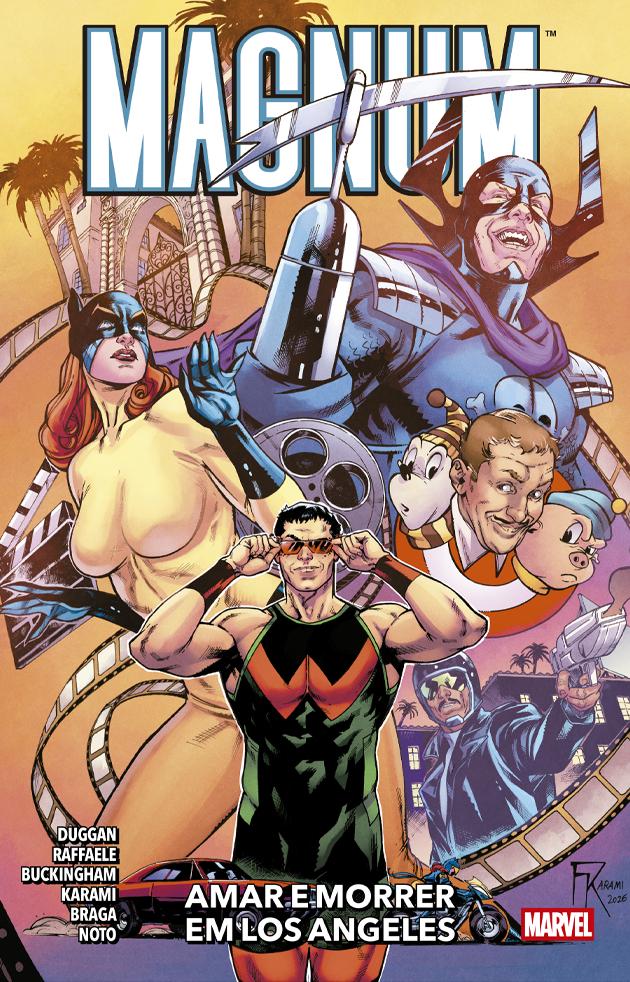 Capa de MAGNUM- AMAR E MORRER EM LOS ANGELES