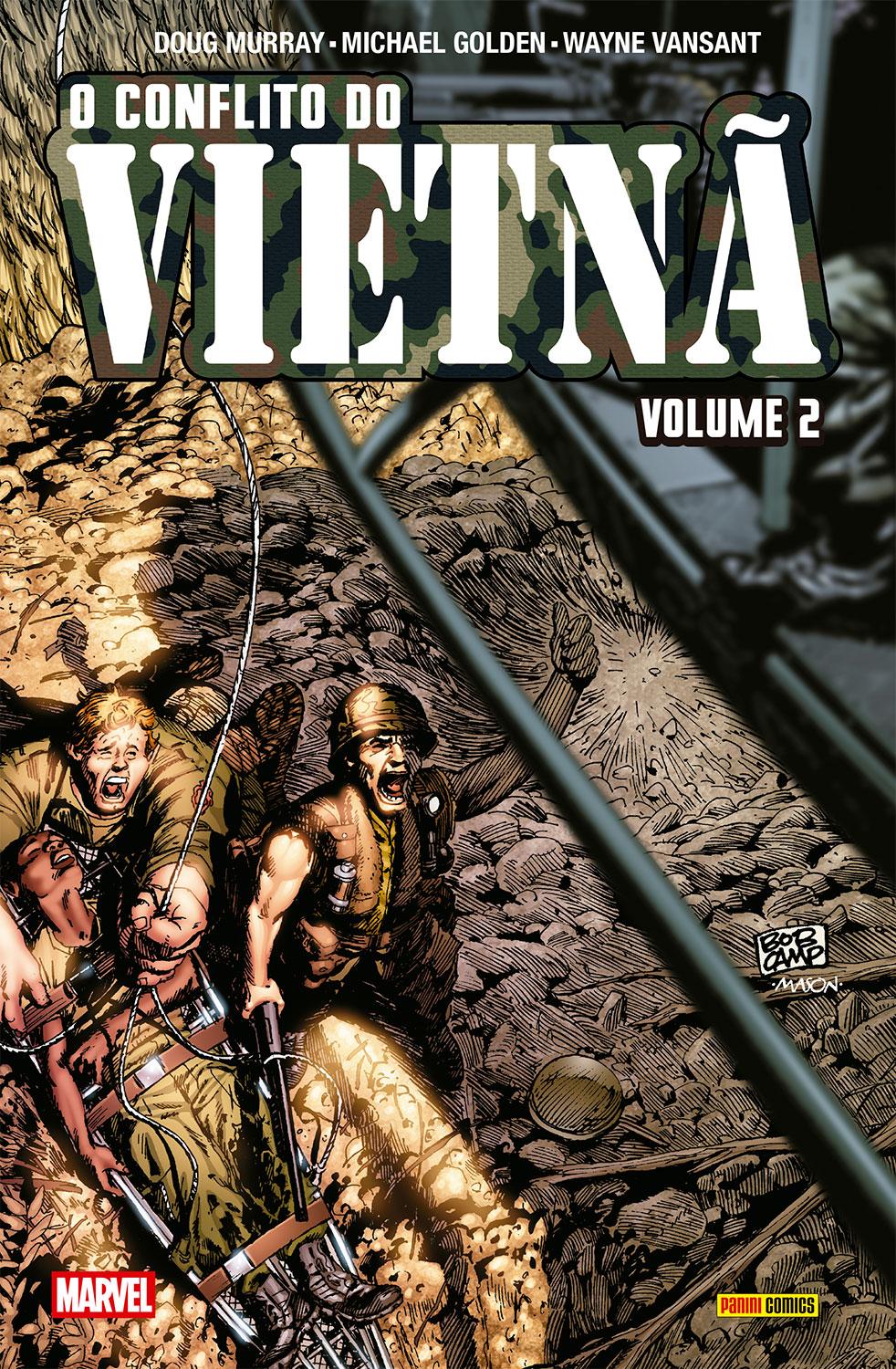 Capa de O CONFLITO DO VIETNÃ VOL. 2
