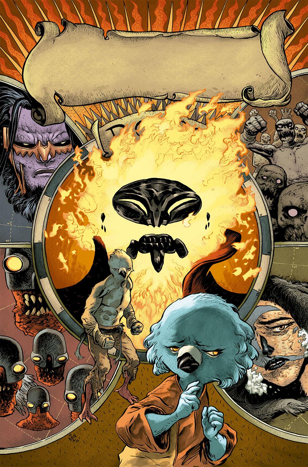 Capa de OS SACRIFICADOS VOL. 3
