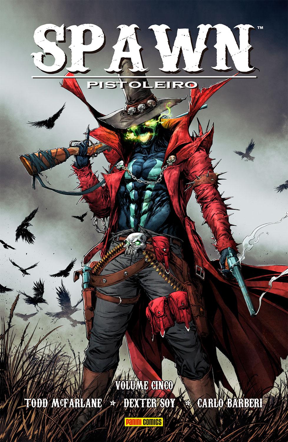 Capa de SPAWN PISTOLEIRO VOL. 5