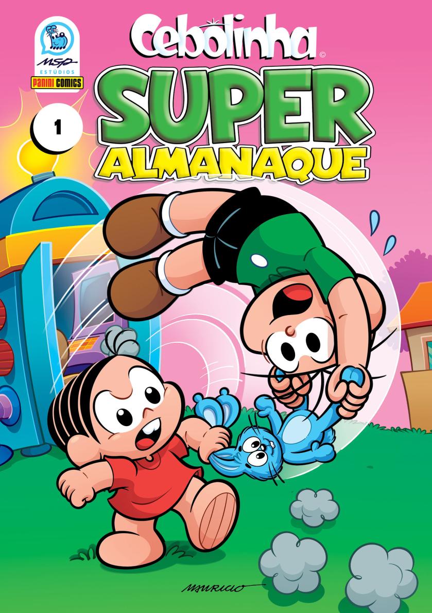 Capa de Super Almanaque do Cebolinha vol. 01